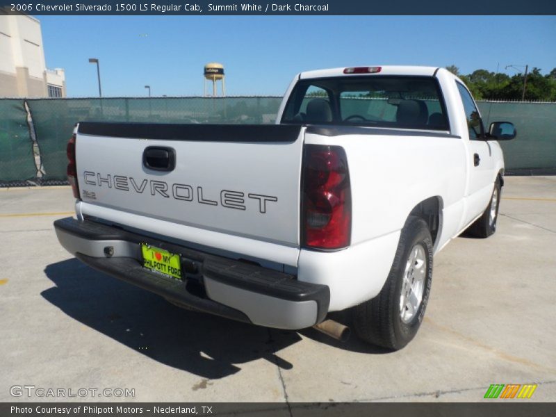 Summit White / Dark Charcoal 2006 Chevrolet Silverado 1500 LS Regular Cab