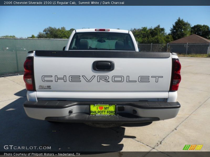 Summit White / Dark Charcoal 2006 Chevrolet Silverado 1500 LS Regular Cab