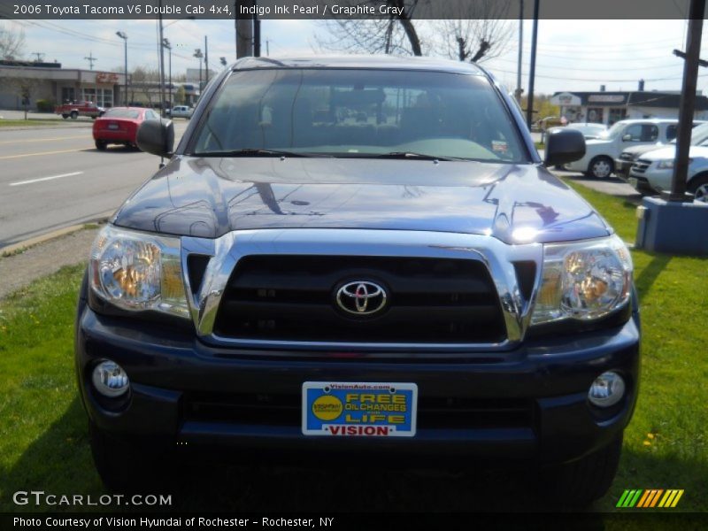 Indigo Ink Pearl / Graphite Gray 2006 Toyota Tacoma V6 Double Cab 4x4
