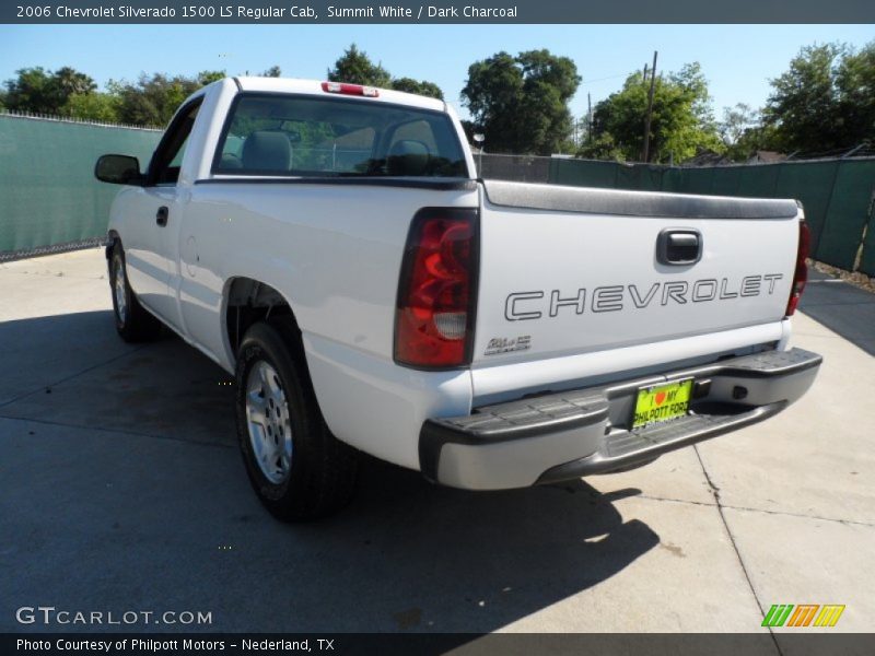 Summit White / Dark Charcoal 2006 Chevrolet Silverado 1500 LS Regular Cab