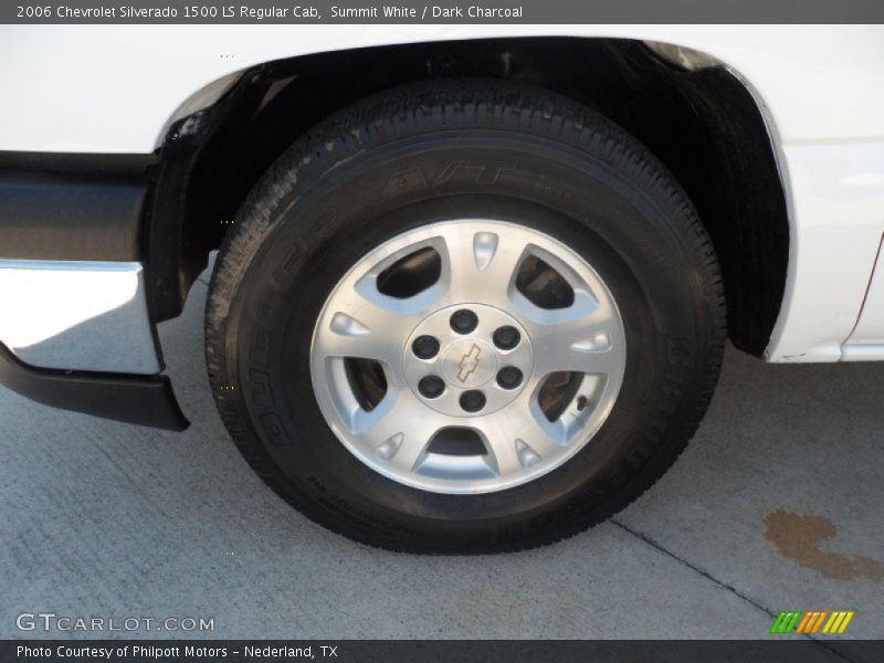 Summit White / Dark Charcoal 2006 Chevrolet Silverado 1500 LS Regular Cab