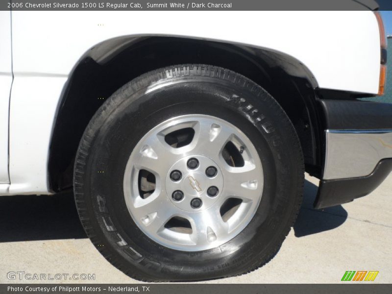 Summit White / Dark Charcoal 2006 Chevrolet Silverado 1500 LS Regular Cab