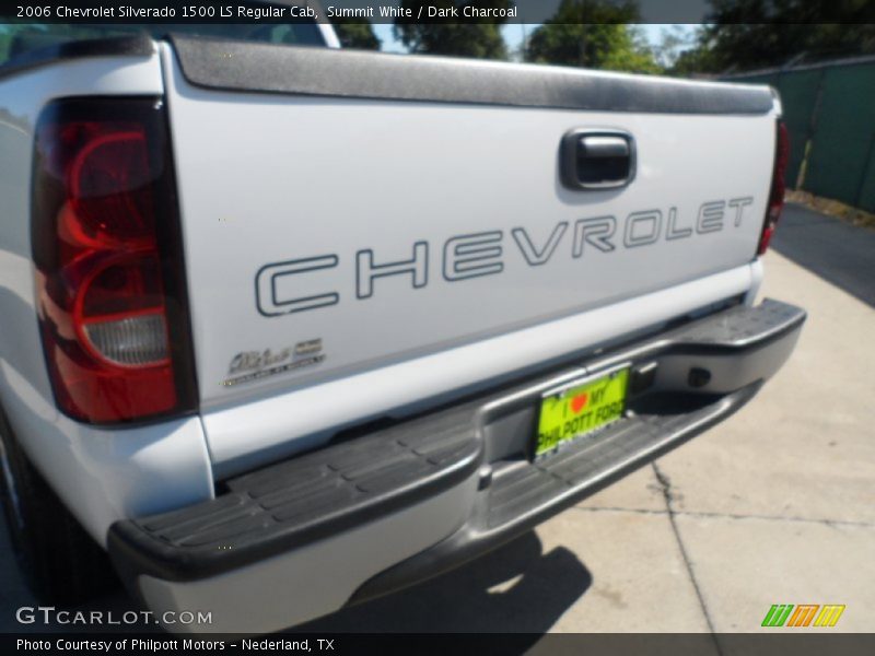 Summit White / Dark Charcoal 2006 Chevrolet Silverado 1500 LS Regular Cab