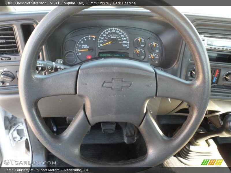 Summit White / Dark Charcoal 2006 Chevrolet Silverado 1500 LS Regular Cab