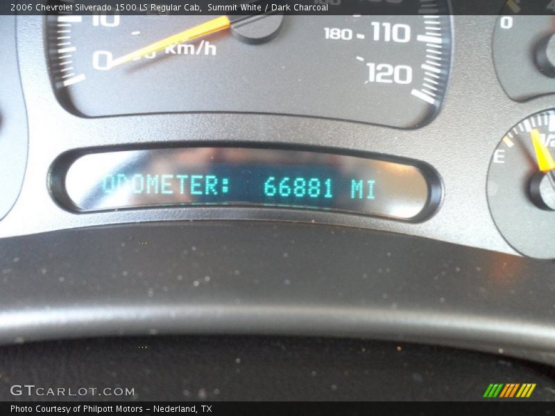 Summit White / Dark Charcoal 2006 Chevrolet Silverado 1500 LS Regular Cab