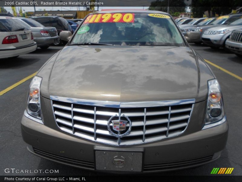 Radiant Bronze Metallic / Cashmere 2006 Cadillac DTS
