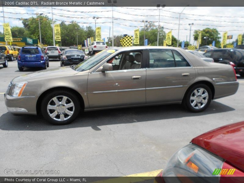 Radiant Bronze Metallic / Cashmere 2006 Cadillac DTS