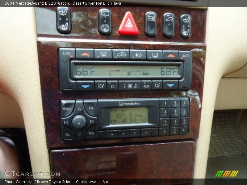 Controls of 2001 E 320 Wagon