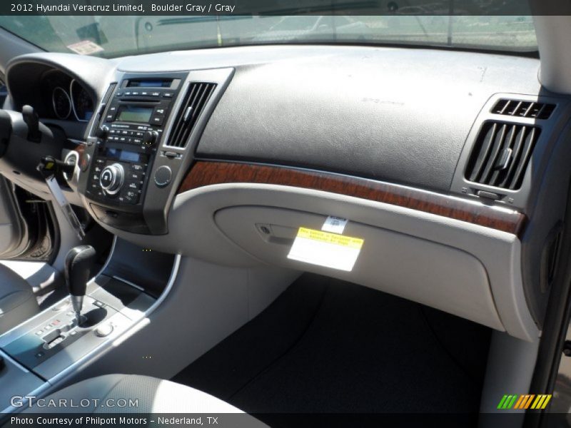 Boulder Gray / Gray 2012 Hyundai Veracruz Limited