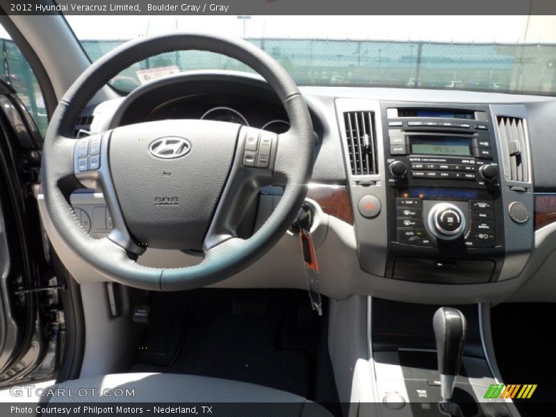 Boulder Gray / Gray 2012 Hyundai Veracruz Limited