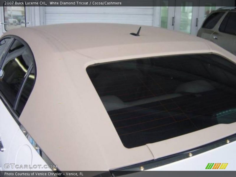 White Diamond Tricoat / Cocoa/Cashmere 2007 Buick Lucerne CXL