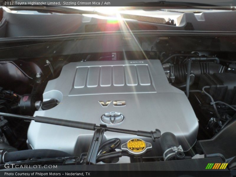 Sizzling Crimson Mica / Ash 2012 Toyota Highlander Limited