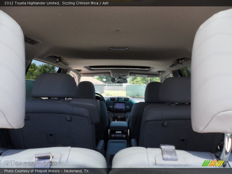 Sizzling Crimson Mica / Ash 2012 Toyota Highlander Limited