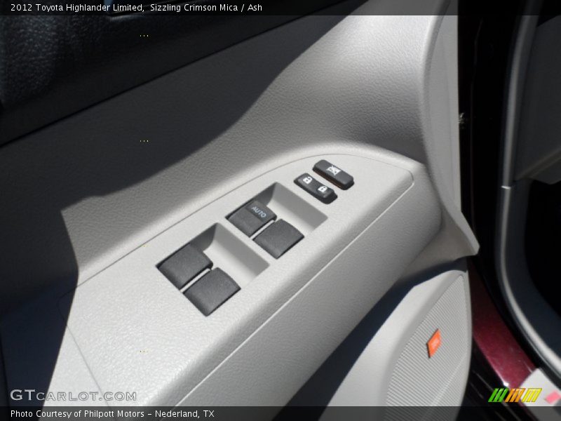 Sizzling Crimson Mica / Ash 2012 Toyota Highlander Limited