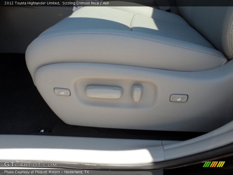 Sizzling Crimson Mica / Ash 2012 Toyota Highlander Limited