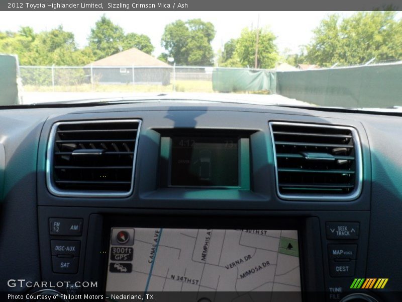 Sizzling Crimson Mica / Ash 2012 Toyota Highlander Limited