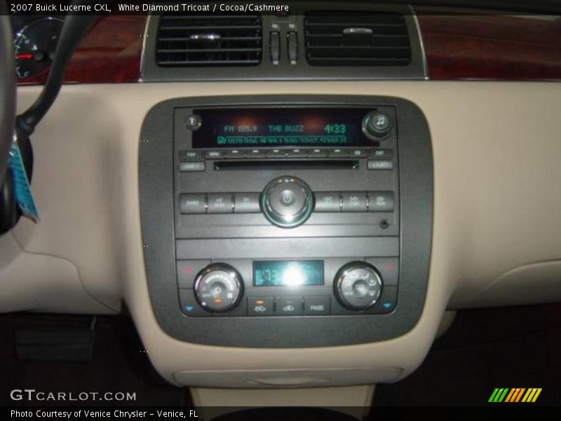 White Diamond Tricoat / Cocoa/Cashmere 2007 Buick Lucerne CXL