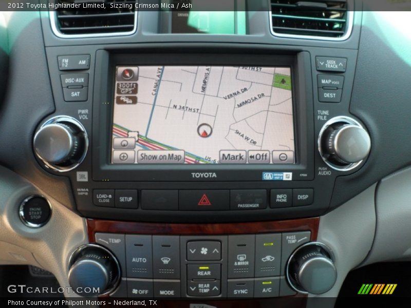 Sizzling Crimson Mica / Ash 2012 Toyota Highlander Limited