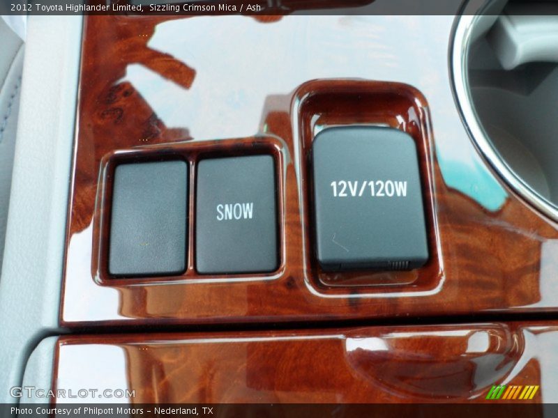 Sizzling Crimson Mica / Ash 2012 Toyota Highlander Limited