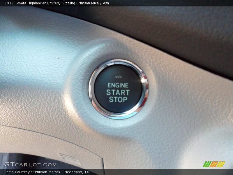 Sizzling Crimson Mica / Ash 2012 Toyota Highlander Limited