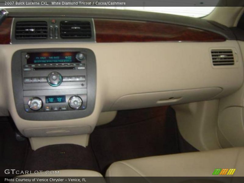 White Diamond Tricoat / Cocoa/Cashmere 2007 Buick Lucerne CXL
