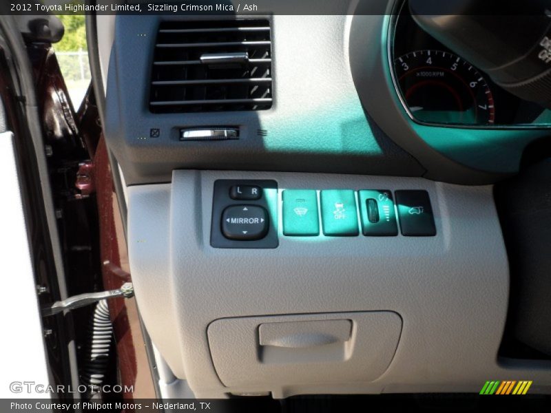 Sizzling Crimson Mica / Ash 2012 Toyota Highlander Limited