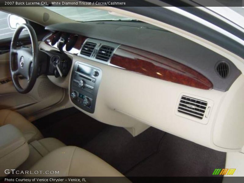 White Diamond Tricoat / Cocoa/Cashmere 2007 Buick Lucerne CXL