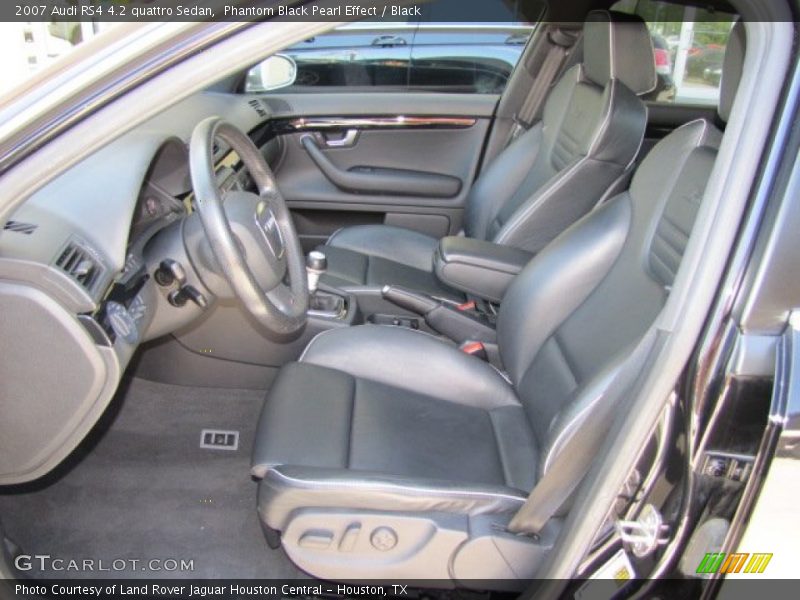  2007 RS4 4.2 quattro Sedan Black Interior