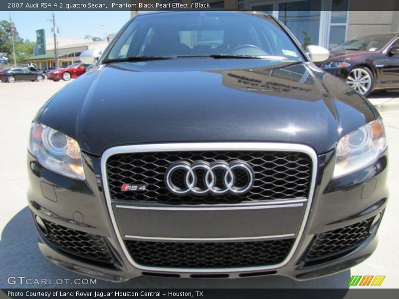 Phantom Black Pearl Effect / Black 2007 Audi RS4 4.2 quattro Sedan