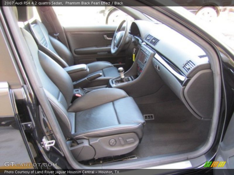 Phantom Black Pearl Effect / Black 2007 Audi RS4 4.2 quattro Sedan