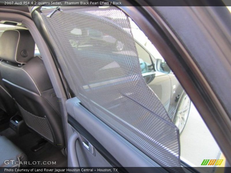 Phantom Black Pearl Effect / Black 2007 Audi RS4 4.2 quattro Sedan