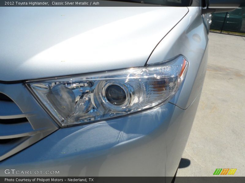 Classic Silver Metallic / Ash 2012 Toyota Highlander
