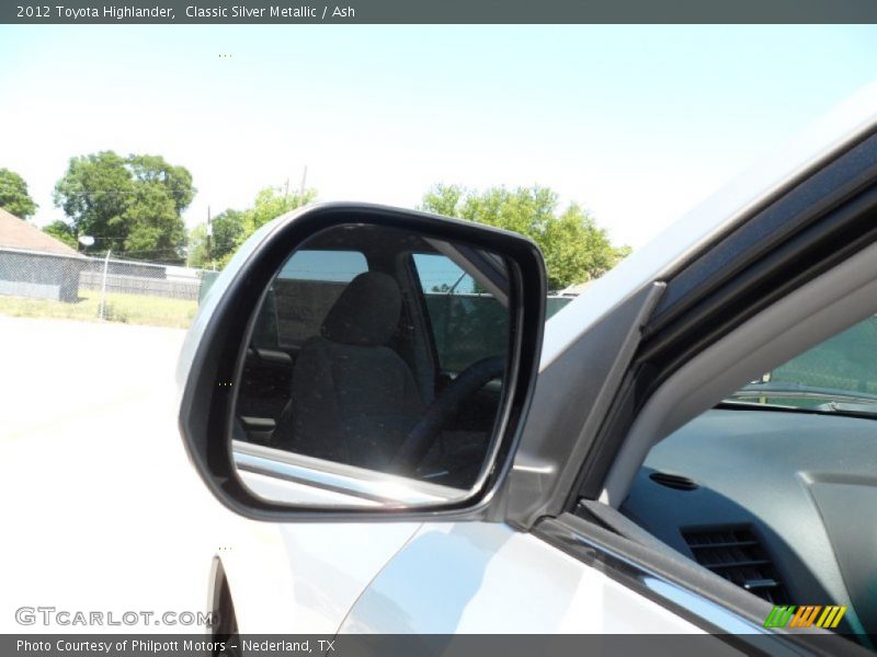 Classic Silver Metallic / Ash 2012 Toyota Highlander