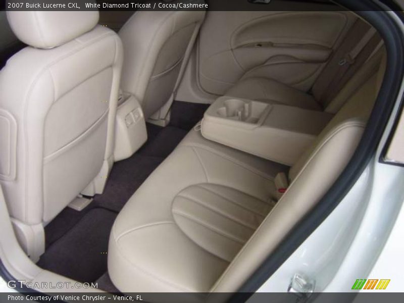 White Diamond Tricoat / Cocoa/Cashmere 2007 Buick Lucerne CXL