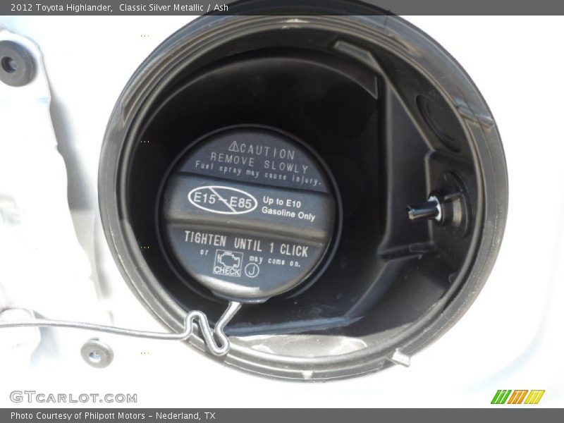 Classic Silver Metallic / Ash 2012 Toyota Highlander