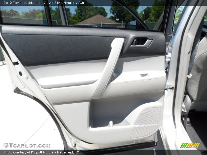 Classic Silver Metallic / Ash 2012 Toyota Highlander