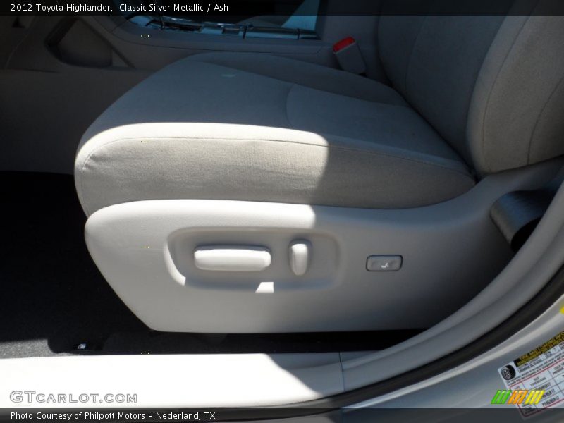 Classic Silver Metallic / Ash 2012 Toyota Highlander