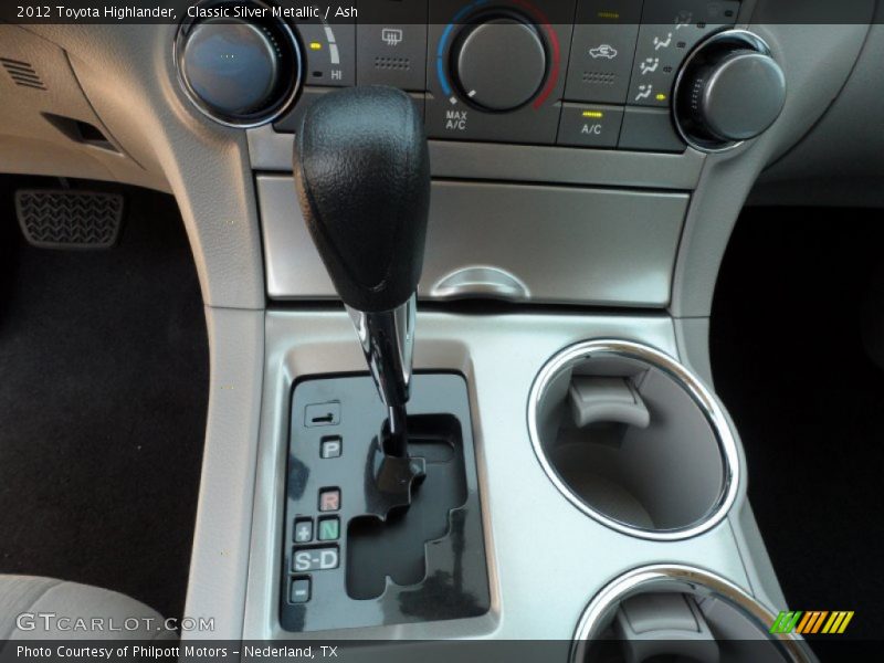 Classic Silver Metallic / Ash 2012 Toyota Highlander