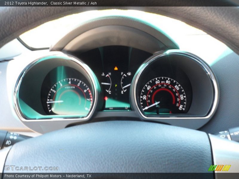 Classic Silver Metallic / Ash 2012 Toyota Highlander