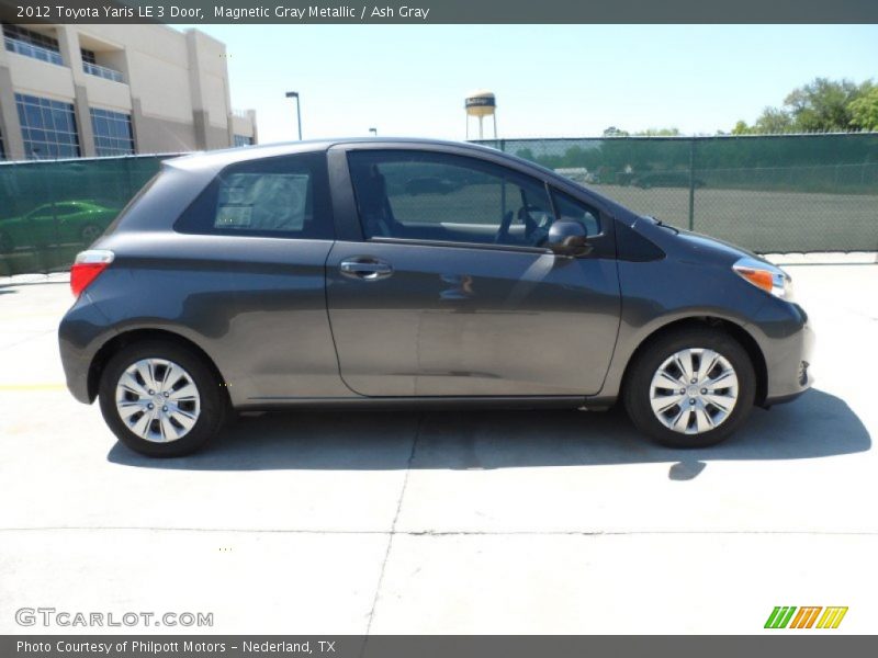 Magnetic Gray Metallic / Ash Gray 2012 Toyota Yaris LE 3 Door