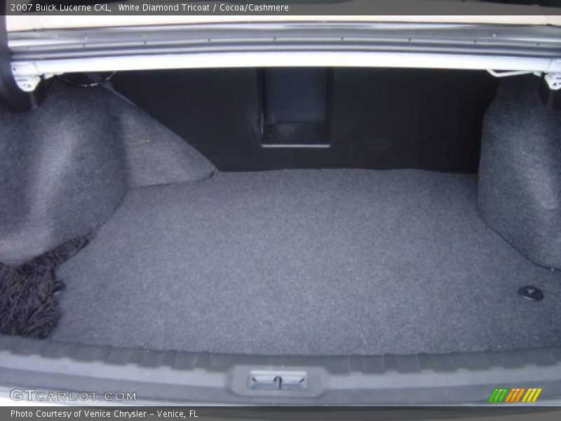 White Diamond Tricoat / Cocoa/Cashmere 2007 Buick Lucerne CXL