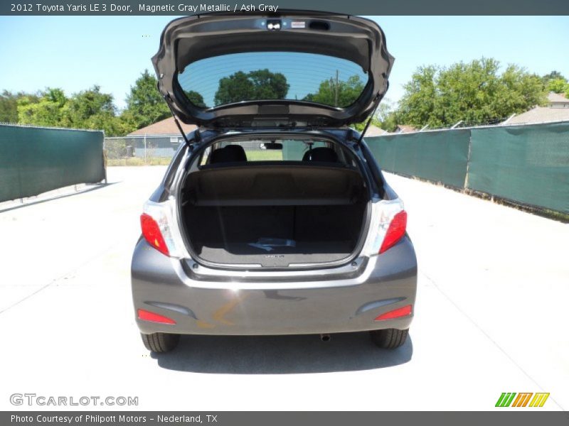 Magnetic Gray Metallic / Ash Gray 2012 Toyota Yaris LE 3 Door