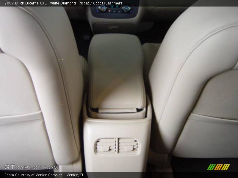 White Diamond Tricoat / Cocoa/Cashmere 2007 Buick Lucerne CXL