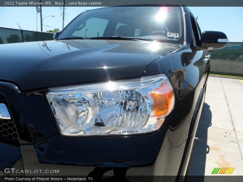 Black / Sand Beige Leather 2012 Toyota 4Runner SR5