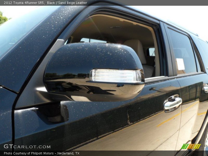 Black / Sand Beige Leather 2012 Toyota 4Runner SR5