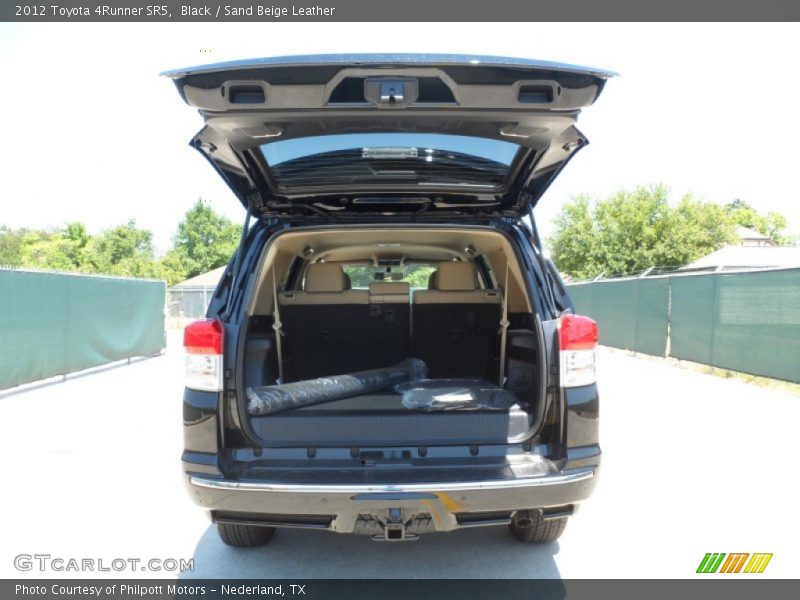 Black / Sand Beige Leather 2012 Toyota 4Runner SR5