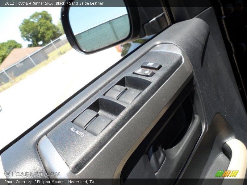 Black / Sand Beige Leather 2012 Toyota 4Runner SR5