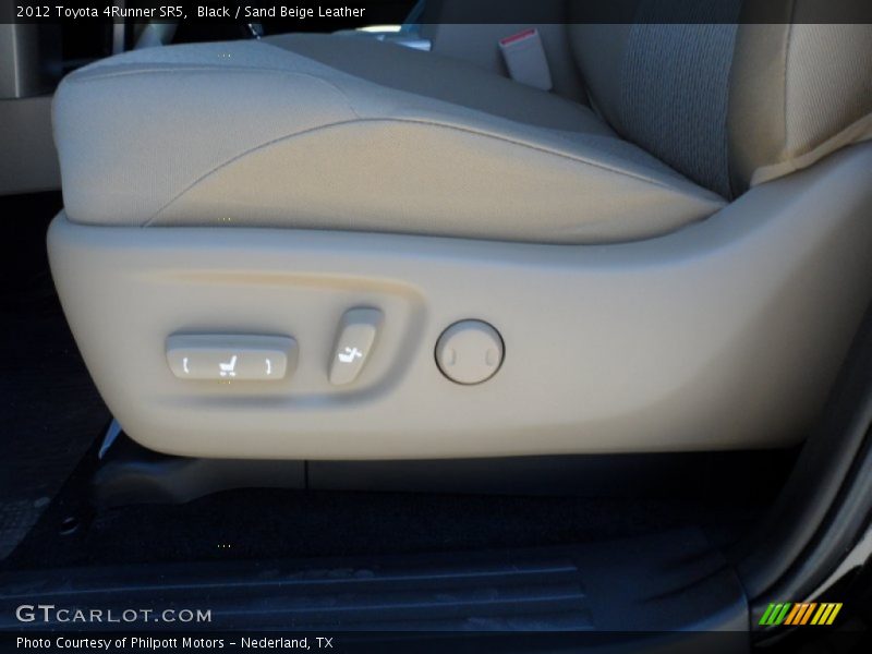 Black / Sand Beige Leather 2012 Toyota 4Runner SR5