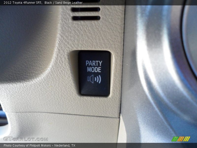 Black / Sand Beige Leather 2012 Toyota 4Runner SR5
