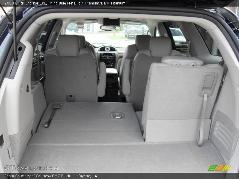 Ming Blue Metallic / Titanium/Dark Titanium 2008 Buick Enclave CXL